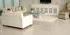 White Polished Tiles Lounge Room